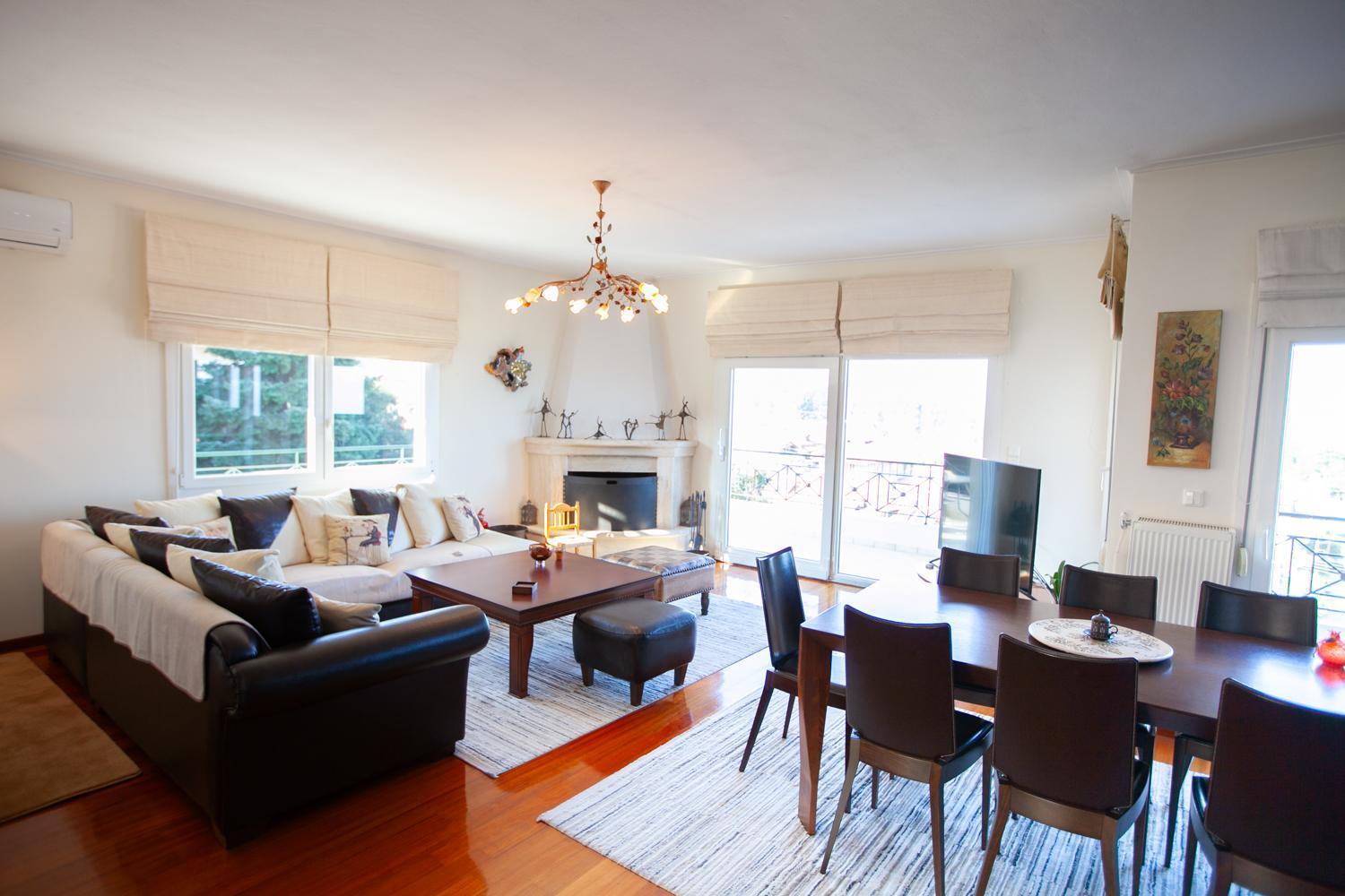 Rodon Apartment With Great View, Sauna And Jacuzzi Litochoro Extérieur photo