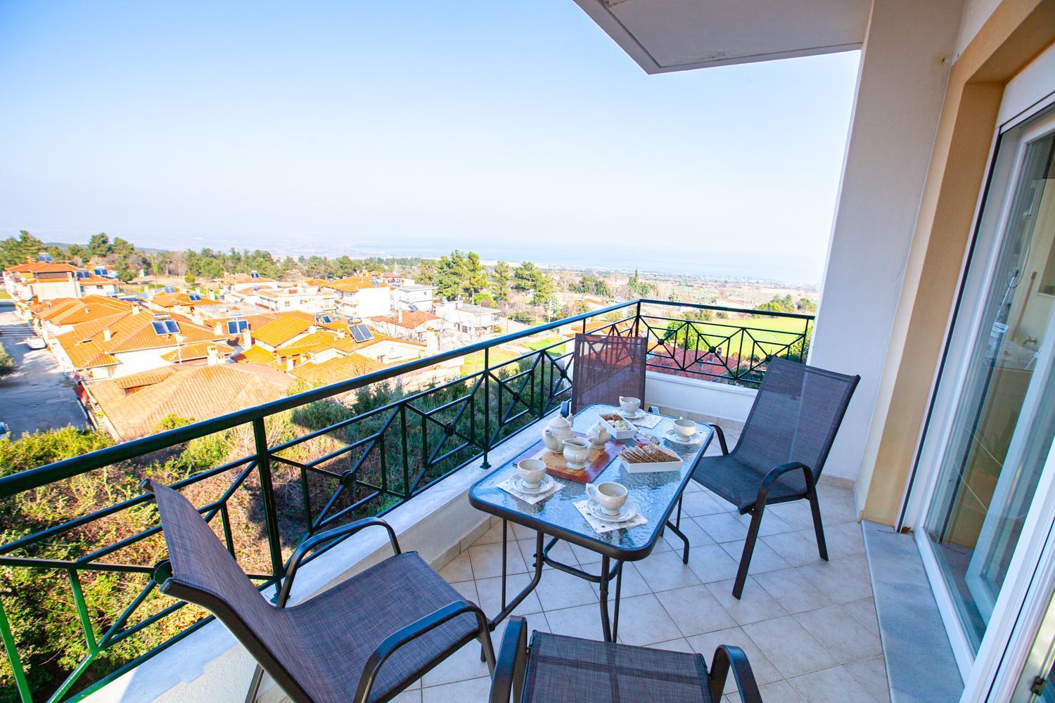 Rodon Apartment With Great View, Sauna And Jacuzzi Litochoro Extérieur photo